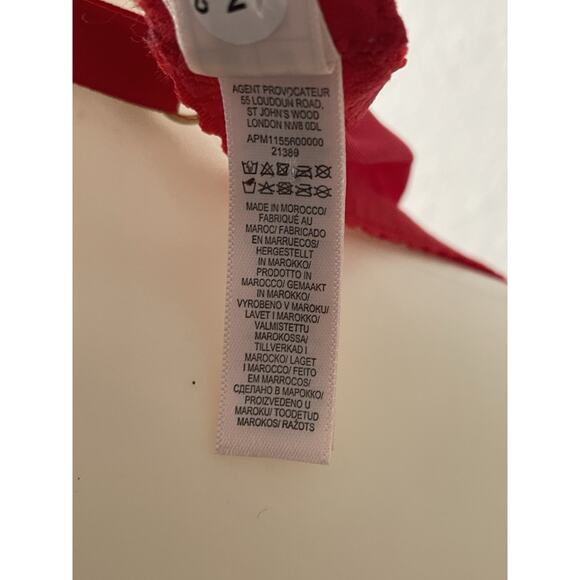 Agent Provocateur Bra Ellora Demi Polka Dot Sheer Lingerie - Picture 12 of 12